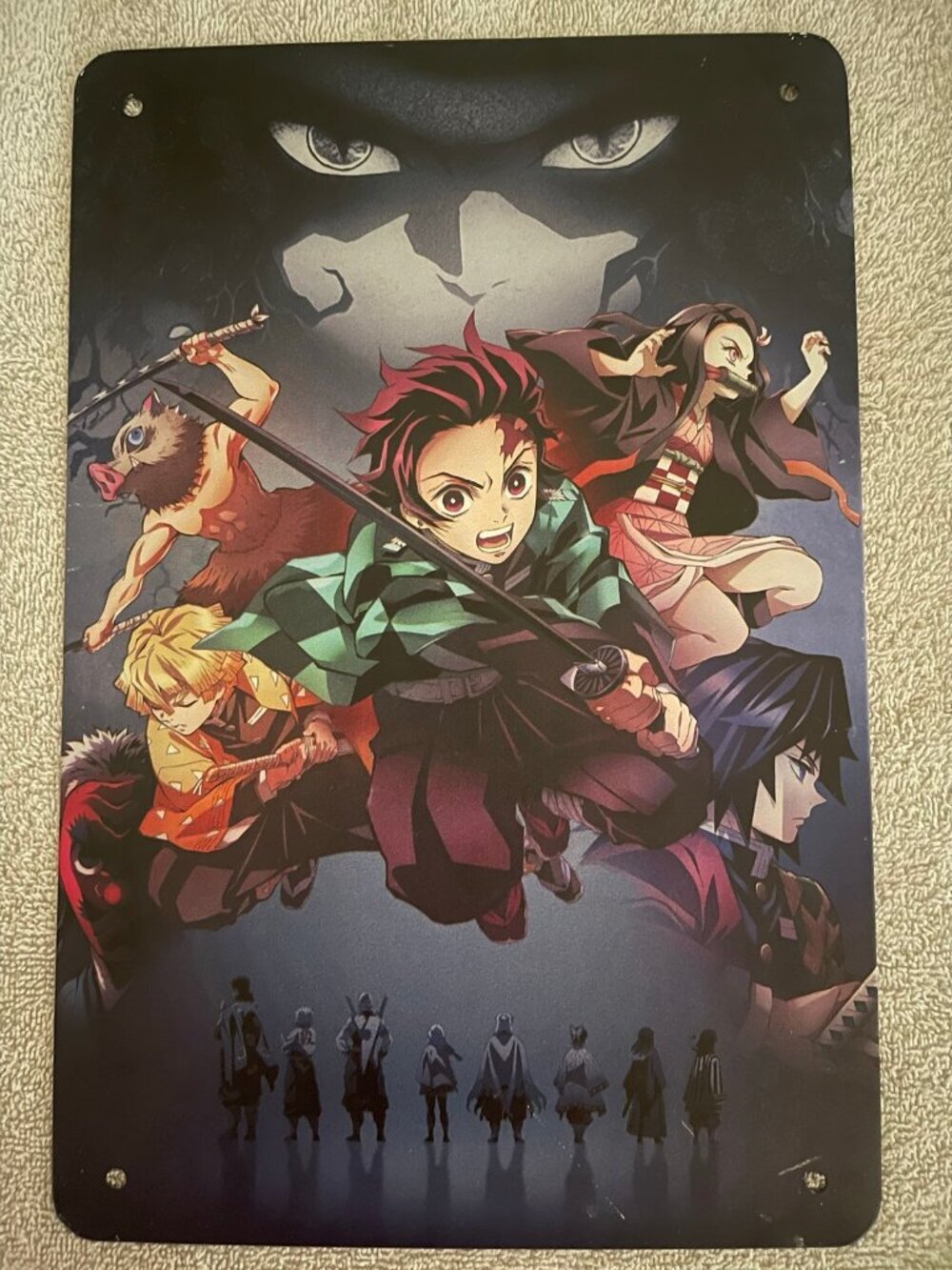 Demon Slayer Aimee Metal Wall Art Poster